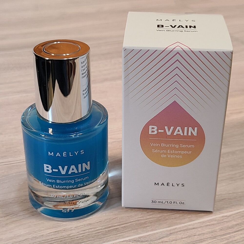 Maelys Cosmetics B-VAIN Vein Blurring Serum Leg Body Redness Reducer 1 fl oz NIB